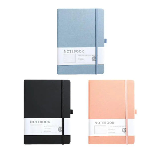 Diary Notebook A5 PU Leather Cover Horizontal Line Notebook Journal 200 Pages Notepads meticulously crafted notebook writing